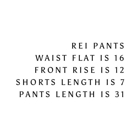 Rei Convertible Cargo Pant 34/31 - Picture 2 of 13